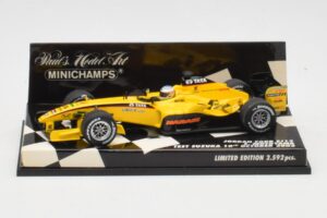 Jordan Ford EJ13 S. Motoyama Suzuka Test 2003 Minichamps 1:43 400030036 Pressofusione