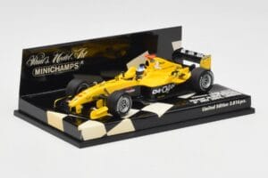 Jordan Ford EJ14 N. Mansell Regent Street Parade 2004 Minichamps 1:43 400040095 Pressofusione — immagine 2 di 5