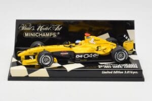 Jordan Ford EJ14 N. Mansell Regent Street Parade 2004 Minichamps 1:43 400040095 Pressofusione