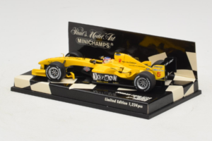 Jordan EJ14 Ford #19 T. Glock Jordan Ford F1 Team 2004 Minichamps 1:43 400040039 Pressofusione — immagine 3 di 5