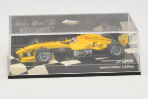 Jordan EJ14 Ford #19 T. Glock Jordan Ford F1 Team 2004 Minichamps 1:43 400040039 Pressofusione — immagine 4 di 5