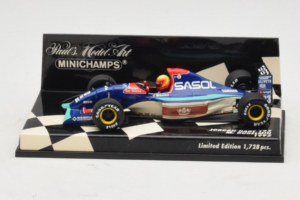 Jordan 192 Yamaha M. Gugelmin F1 1992 Minichamps 1:43 400920033 Pressofusione