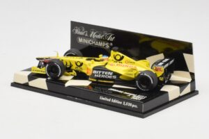 Jordan Honda EJ11 #11 J. Trulli F1 2001 Minichamps 1:43 400010012 Pressofusione — immagine 3 di 5