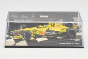 Jordan Honda EJ11 #11 J. Trulli F1 2001 Minichamps 1:43 400010012 Pressofusione — immagine 5 di 5