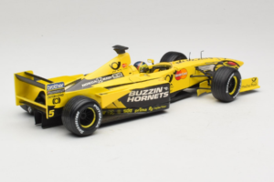 Jordan EJ10 H-H. Frentzen F1 Launch Edition 2000 Hot Wheels 1:18 29160 Pressofusione — immagine 2 di 6