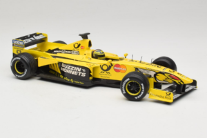 Jordan EJ10 H-H. Frentzen F1 Launch Edition 2000 Hot Wheels 1:18 29160 Pressofusione — immagine 4 di 6
