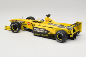 Jordan EJ10 H-H. Frentzen F1 Launch Edition 2000 Hot Wheels 1:18 29160 Pressofusione — immagine 5 di 6