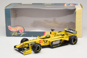 Jordan EJ10 H-H. Frentzen F1 Launch Edition 2000 Hot Wheels 1:18 29160 Pressofusione — immagine 6 di 6