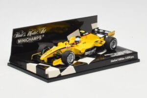 Jordan EJ15 Toyota R. Doornbos Test Driver F1 2005 Minichamps 1:43 400050039 Pressofusione — immagine 2 di 5