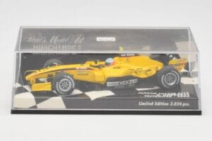Jordan EJ15 Toyota R. Doornbos Test Driver F1 2005 Minichamps 1:43 400050039 Pressofusione — immagine 5 di 5