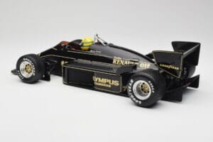 Lotus Renault 97T John Player Special #12 A. Senna Portuguese GP 1985 1st Victory Minichamps 1:12 540851292 Pressofusione — immagine 7 di 8