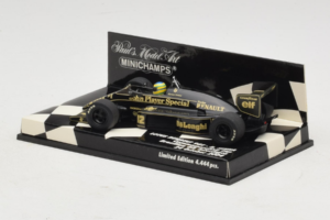 Lotus Renault 98T B. Senna 1998 Minichamps 1:43 400045412 Pressofusione — immagine 3 di 5