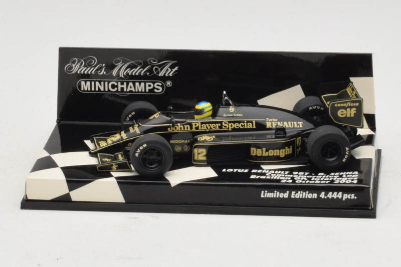 Lotus Renault 98T B. Senna 1998 Minichamps 1:43 400045412 Pressofusione