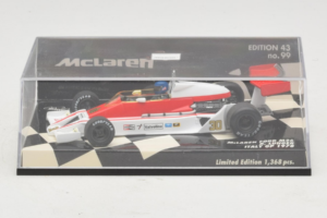 McLaren M26 Ford B. Lunger Italian GP 1978 Minichamps 1:43 530784330 Pressofusione — immagine 5 di 5