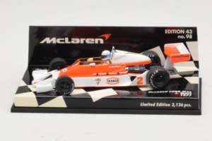 McLaren M26 Ford J. Mass F1 1977 Minichamps 1:43 530774302 Pressofusione