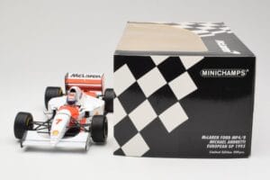 McLaren Ford MP4/8 #7 M. Andretti European GP 1993 Minichamps 1:18 530931827 Resina — immagine 7 di 7