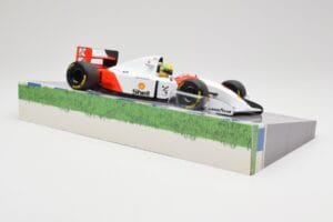 McLaren Ford MP4/8 #8 A. Senna Winner Australian GP 1993 Minichamps 1:18 543933838 Pressofusione — immagine 4 di 7