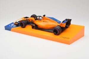 McLaren MCL33 #14 F. Alonso Canadian Grand Prix 300th Start 2018 Minichamps 1:18 533184014 Pressofusione — immagine 5 di 6