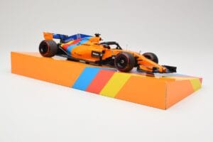 McLaren MCL33 Renault #14 F. Alonso Abu Dhabi GP 2018 Minichamps 1:18 533183914 Resina — immagine 4 di 7