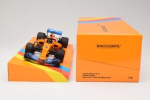 McLaren MCL33 Renault #14 F. Alonso Abu Dhabi GP 2018 Minichamps 1:18 533183914 Resina — immagine 6 di 7