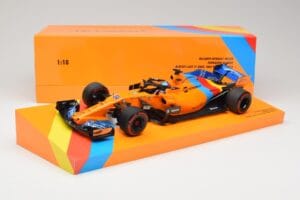 McLaren MCL33 Renault #14 F. Alonso Abu Dhabi GP 2018 Minichamps 1:18 533183914 Resina — immagine 7 di 7