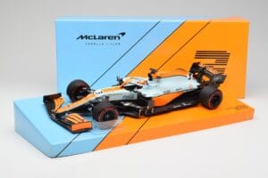 McLaren MCL35M #3 D. Ricciardo Monaco GP 2021 Minichamps 1:18 533212403 Pressofusione — immagine 6 di 6