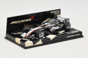 McLaren MP4-20 Mercedes A. Wurz F1 2005 Minichamps 1:43 530054355 Pressofusione — immagine 2 di 5