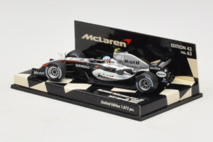 McLaren MP4-20 Mercedes A. Wurz F1 2005 Minichamps 1:43 530054355 Pressofusione — immagine 3 di 5