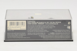 McLaren MP4-20 Mercedes A. Wurz F1 2005 Minichamps 1:43 530054355 Pressofusione — immagine 5 di 5