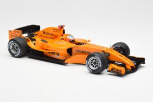 McLaren Mercedes MP4-20 G. Paffett F1 Test Car 2006 Minichamps 1:18 B66962342 Pressofusione — immagine 4 di 6