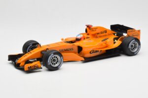 McLaren Mercedes MP4-20 G. Paffett F1 Test Car 2006 Minichamps 1:18 B66962342 Pressofusione