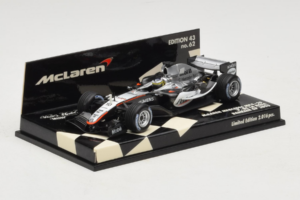McLaren MP4-20 Mercedes P. de la Rosa F1 2005 Minichamps 1:43 530054315 Pressofusione — immagine 2 di 5