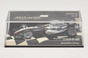 McLaren MP4-20 Mercedes P. de la Rosa F1 2005 Minichamps 1:43 530054315 Pressofusione — immagine 4 di 5