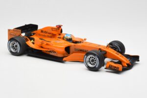 McLaren Mercedes MP4-20 P. de la Rosa F1 Test Car 2006 Minichamps 1:18 PEDRO001 Pressofusione — immagine 4 di 6