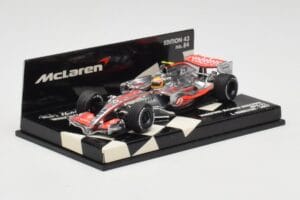 McLaren Mercedes MP4-22 #2 L. Hamilton Race Car 2007 Minichamps 1:43 530074302 Pressofusione — immagine 2 di 5