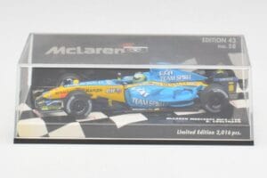 McLaren MP4-19B #5 D. Coulthard F1 2004 Minichamps 1:43 530044315 Pressofusione — immagine 5 di 5