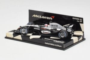 McLaren MP4-19B #6 K. Raikkonen F1 2004 Minichamps 1:43 530044316 Pressofusione — immagine 2 di 5