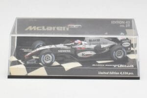 McLaren MP4-19B #6 K. Raikkonen F1 2004 Minichamps 1:43 530044316 Pressofusione — immagine 4 di 5