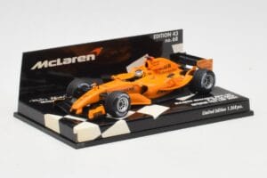 McLaren MP4/20 P. de la Rosa 2006 Minichamps 1:43 530064394 Pressofusione — immagine 2 di 5