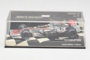 McLaren MP4-21 P. de la Rosa Test 2006 Minichamps 1:43 530064343 Pressofusione — immagine 4 di 5