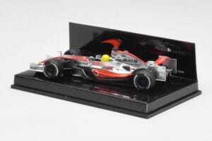 McLaren MP4-22 L. Hamilton F1 Showcar 2007 Minichamps 1:43 530074372 Pressofusione — immagine 2 di 5