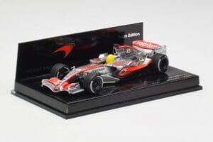 McLaren MP4-22 L. Hamilton F1 Showcar 2007 Minichamps 1:43 530074372 Pressofusione — immagine 5 di 5