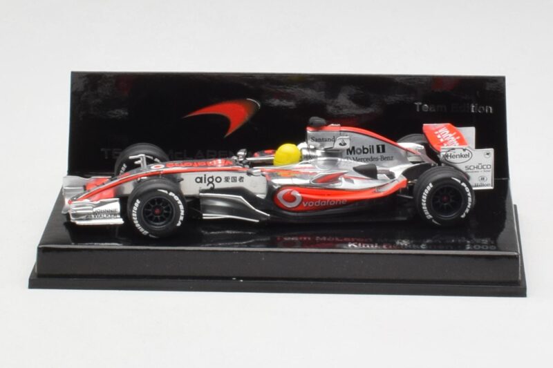 McLaren MP4-22 L. Hamilton F1 Showcar 2007 Minichamps 1:43 530074372 Pressofusione
