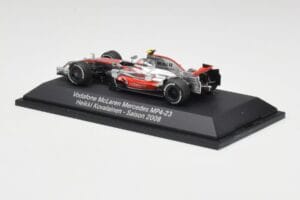 McLaren MP4-23 #23 H. Kovalainen F1 2008 Minichamps 1:43 B66962423 Pressofusione — immagine 3 di 4
