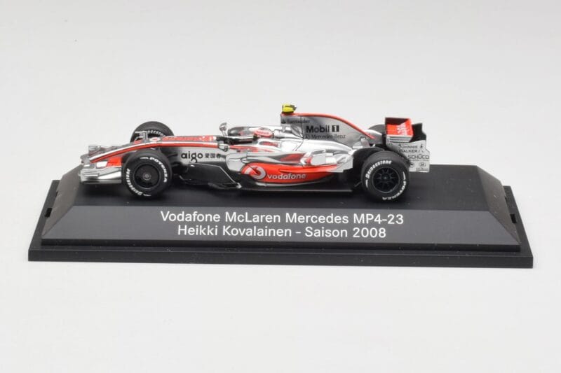 McLaren MP4-23 #23 H. Kovalainen F1 2008 Minichamps 1:43 B66962423 Pressofusione