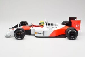 McLaren Honda MP4/4 Marlboro #12 A. Senna F1 World Champion 1988 Minichamps 1:12 540881212 Pressofusione — immagine 3 di 6