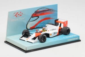 McLaren MP4/5 T. Sato Demonstration Run 2002 Minichamps 1:43 518020102 Pressofusione — immagine 2 di 5
