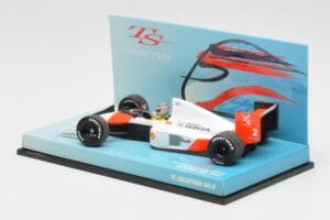 McLaren MP4/5 T. Sato Demonstration Run 2002 Minichamps 1:43 518020102 Pressofusione — immagine 3 di 5