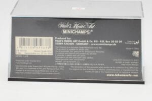 McLaren MP4/5 T. Sato Demonstration Run 2002 Minichamps 1:43 518020102 Pressofusione — immagine 4 di 5