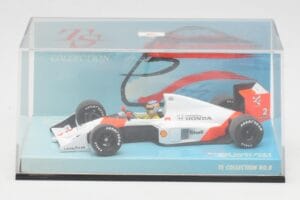 McLaren MP4/5 T. Sato Demonstration Run 2002 Minichamps 1:43 518020102 Pressofusione — immagine 5 di 5